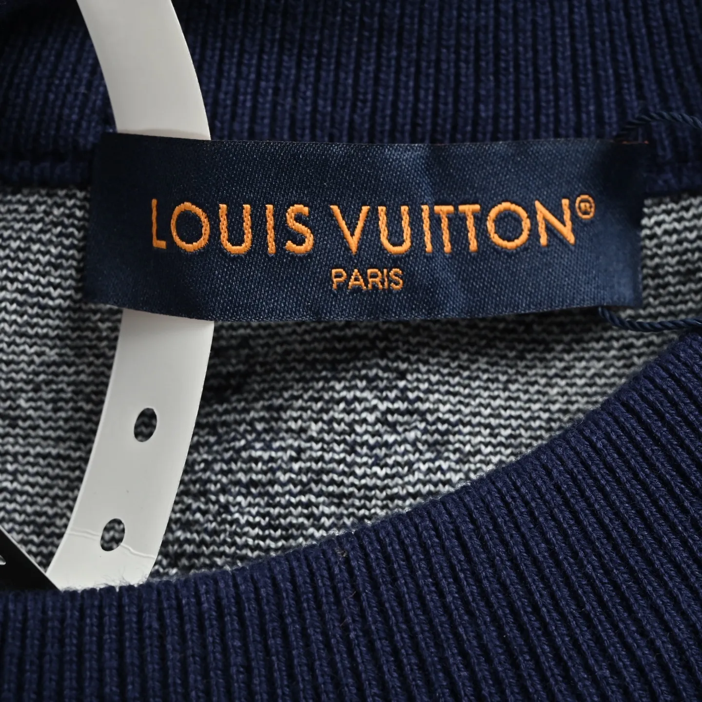 Louis Vuitton/Louis Vuitton Year of the Horse intarsia colorblock jacquard knitted short sleeves
